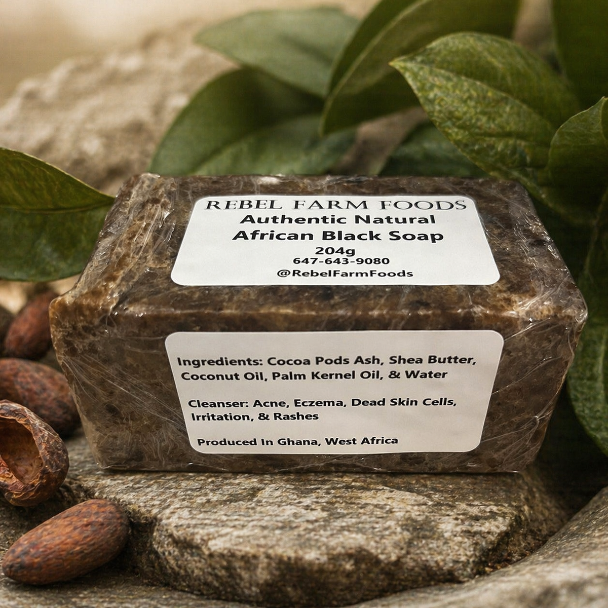 African Black Soap | All Natural Soap from Ghana