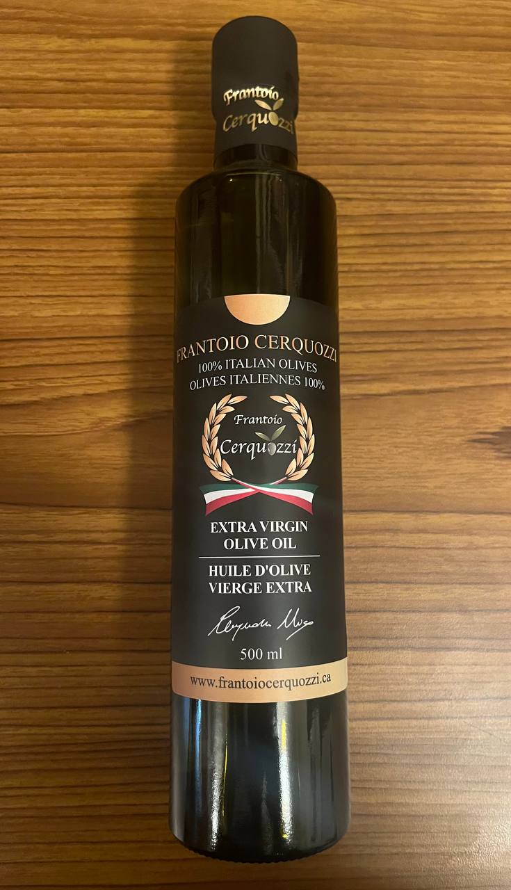 Single Origin Italian Extra Virgin Olive Oil - Frantoio Cerquozzi