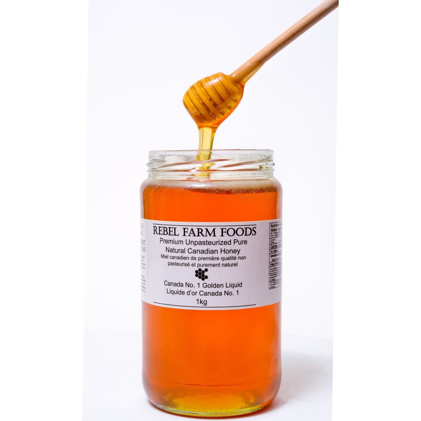 Premium Unpasteurized Ontario Liquid Wildflower Honey
