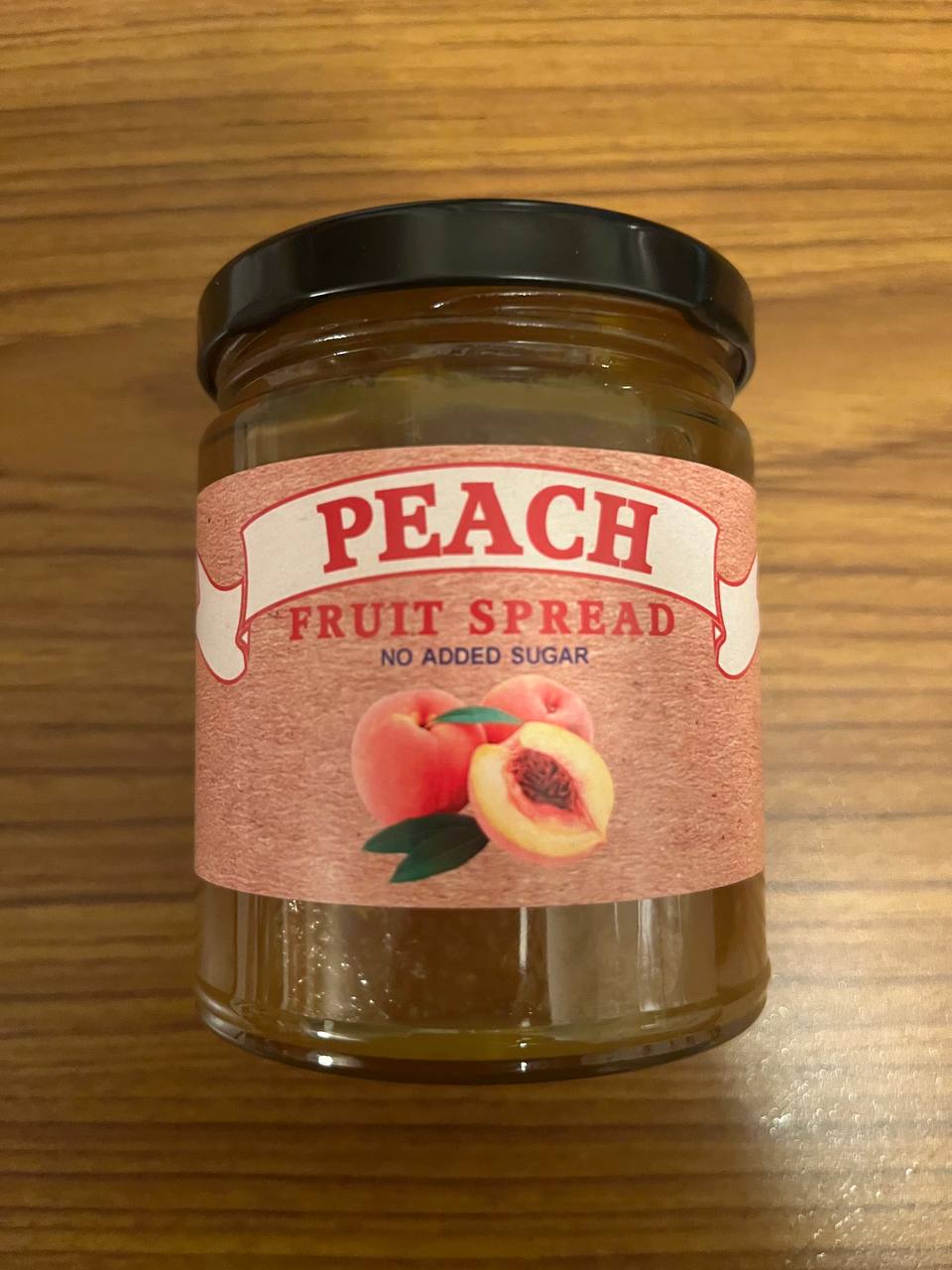 Real Fruit Spread (Jam) with No Added Sugar Or Substitues