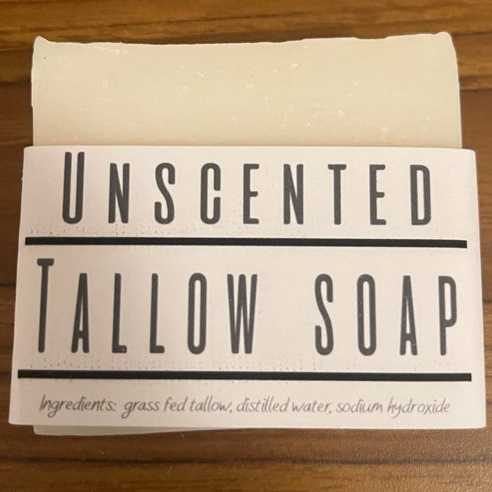 100% Grass-Fed Tallow Soap | Few-Ingredient Natural Soap Bar
