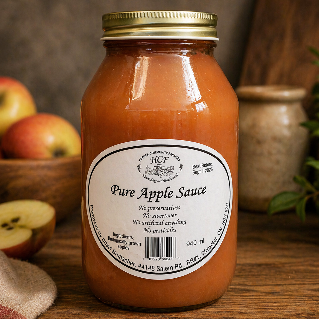Apple Sauce | Unsweetened Ontario Apple Sauce