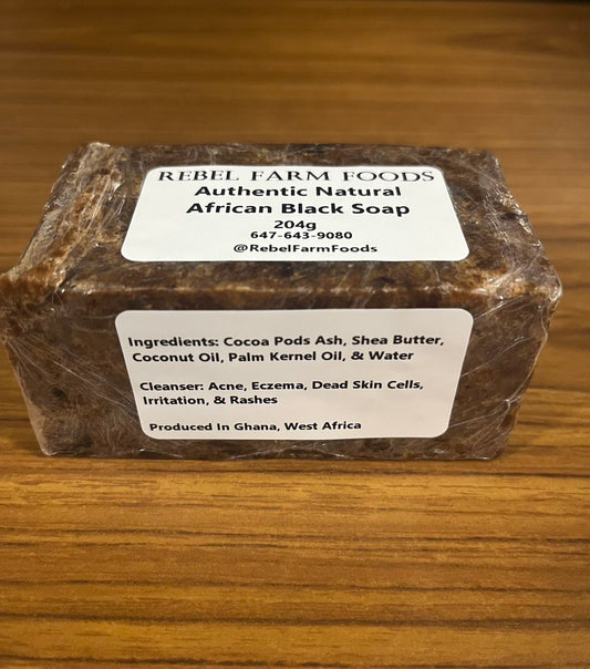 All Natural African Black Soap