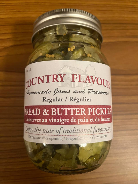 Real Homemade Bread & Butter Pickles