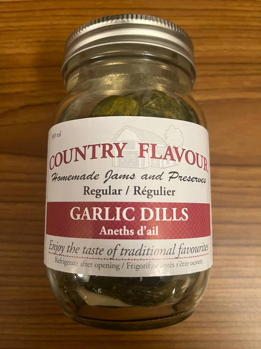 Real Homemade Garlic Dill Pickles