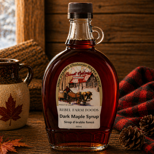 Ontario Maple Syrup | Dark Grade Pure Maple Syrup