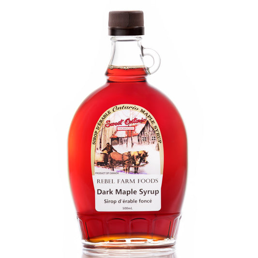 Ontario Maple Syrup | Dark Grade Pure Maple Syrup
