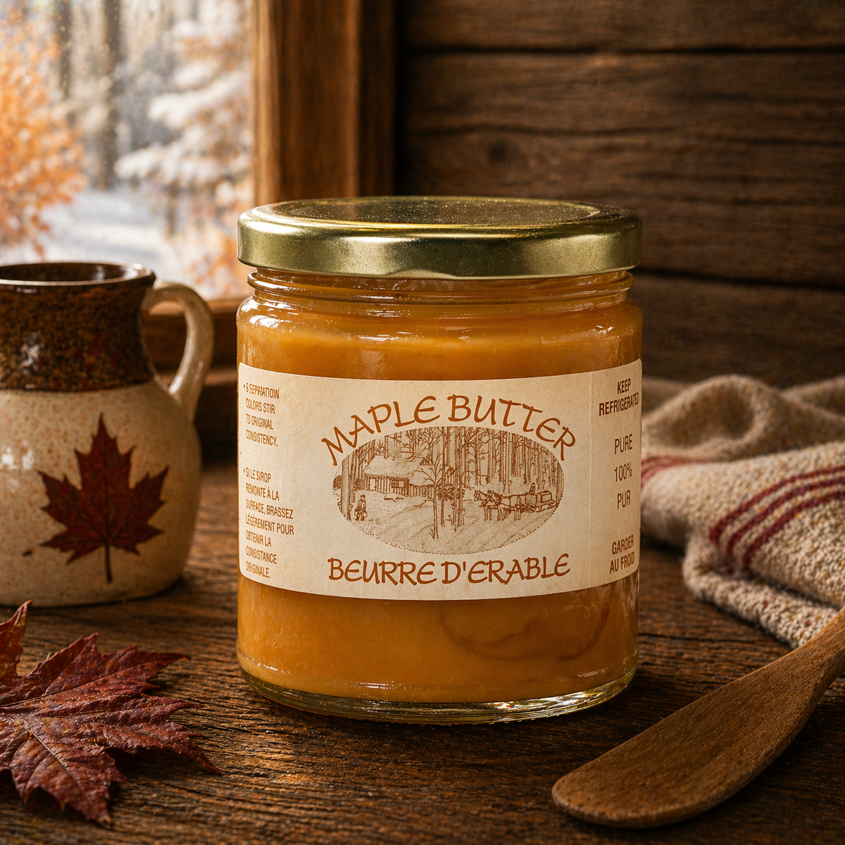 Maple Butter | Pure Whipped Ontario Maple Syrup