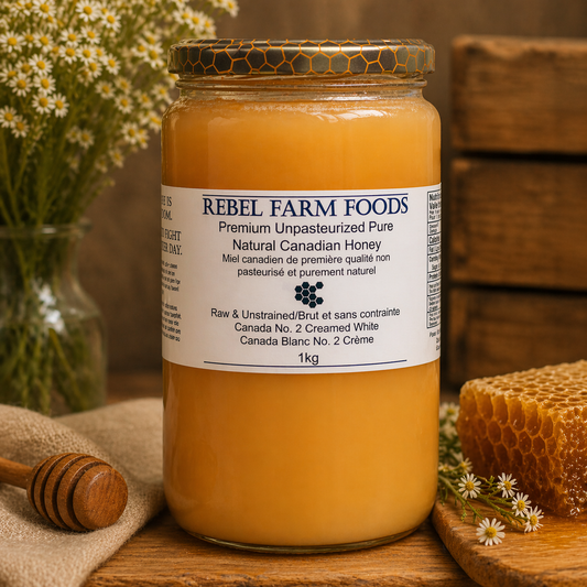 Raw Ontario Wildflower Honey | Unheated & Naturally Crystallized