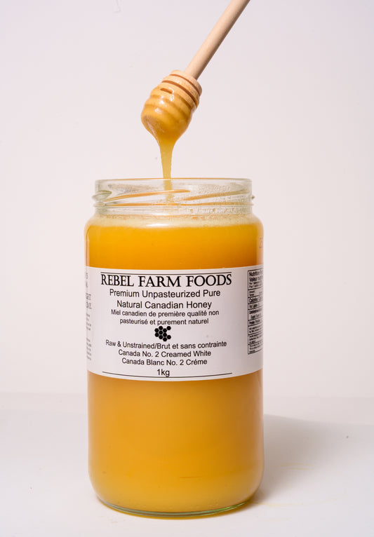 Premium Unpasteurized Ontario Wildflower Raw Honey