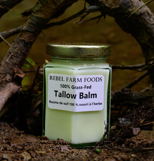 Handcrafted PURE 100% Grass-Fed Tallow Face & Body Balm