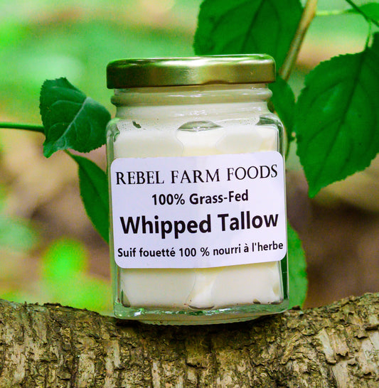 Handcrafted PURE 100% Grass-Fed Whipped Tallow Face & Body Cream